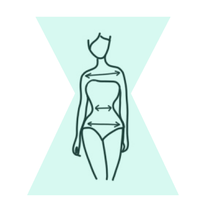 Hourglass body type
